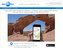 Tablet Screenshot of macgpspro.com